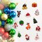 30pcs Mini Christmas Ornaments – Resin Miniatures for Mini Trees, Craft Decorations & Small Christmas Decor